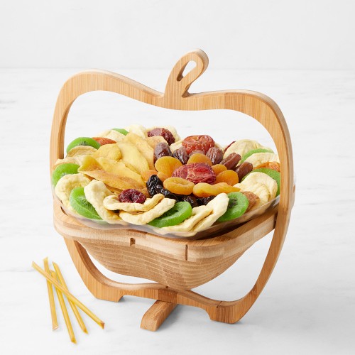 Bonnie & Pop Dried Fruits Apple Tray Basket, Medium