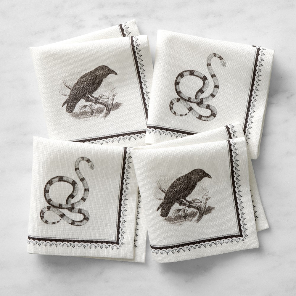 Spooky Soirée Cocktail Napkins, Set of 4