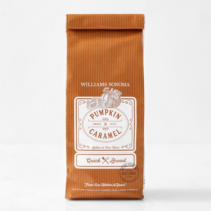 Williams Sonoma Quick Bread Mix, Pumpkin Caramel Swirl