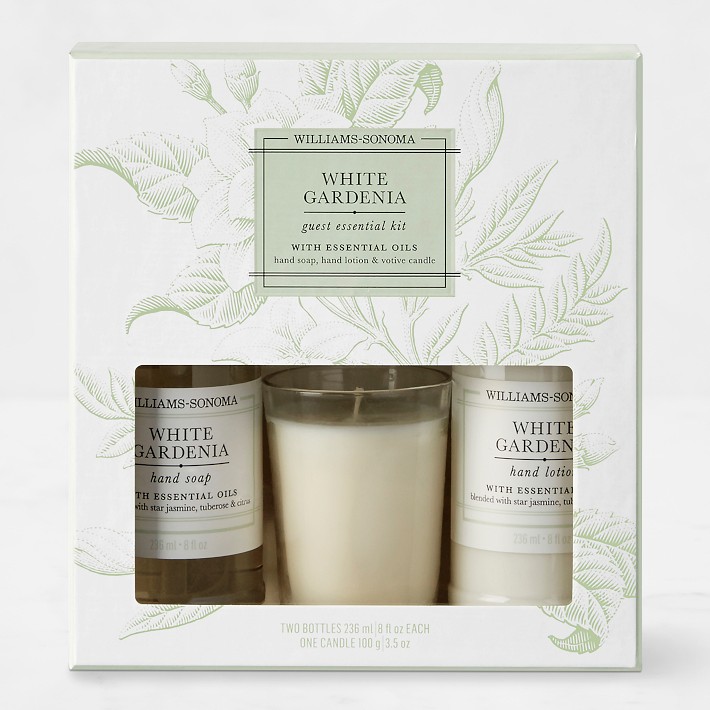 Williams Sonoma Guest Set, White Gardenia