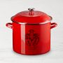 Le Creuset Enameled-Steel Lobster Stock Pot, 20-Qt., Carmin Red