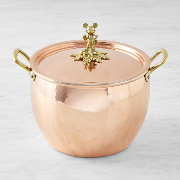 Ruffoni Historia Disney© Hammered Copper Saucepan with Pluto