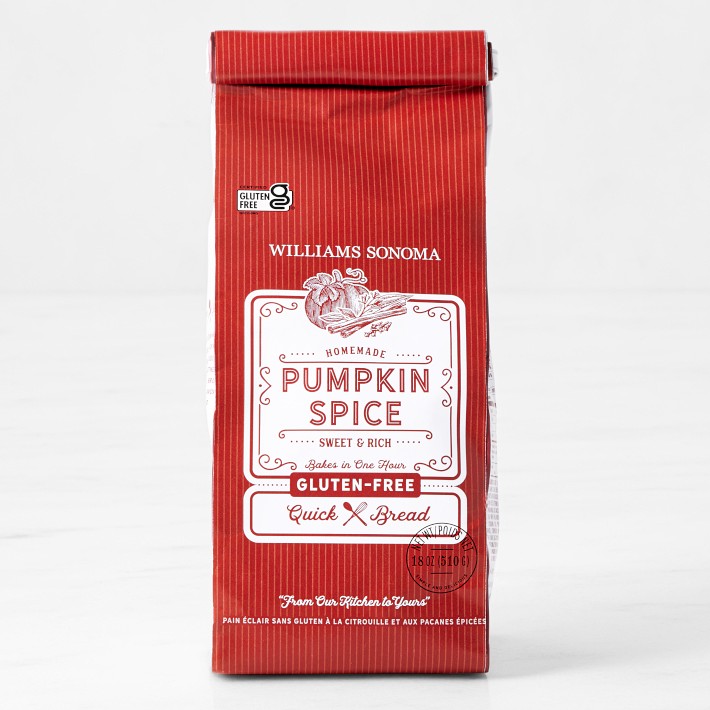 Williams Sonoma Quick Bread Mix, Gluten-Free Pumpkin