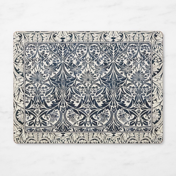 Morris & Co. x Williams Sonoma Hardmat, Bluebell