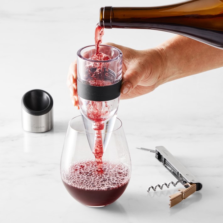 Rabbit Pro Waiters Corkscrew & Aerator Gift Set