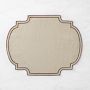 Cartouche Placemat, Flax