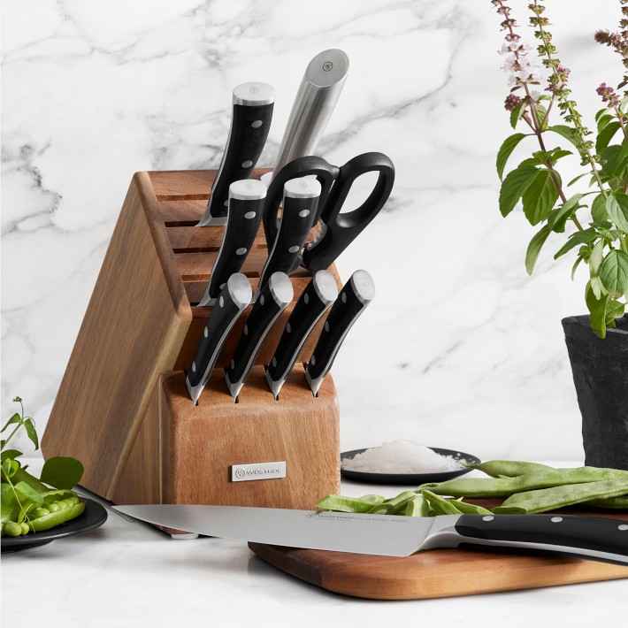 Wüsthof Classic Ikon 9-Piece Knife Block Set