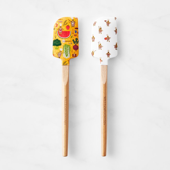 No Kid Hungry® Tools for Change Silicone Spatula, Tiny Chef, set of 2 Minis