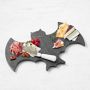 Black Marble Bat Cheese Board
