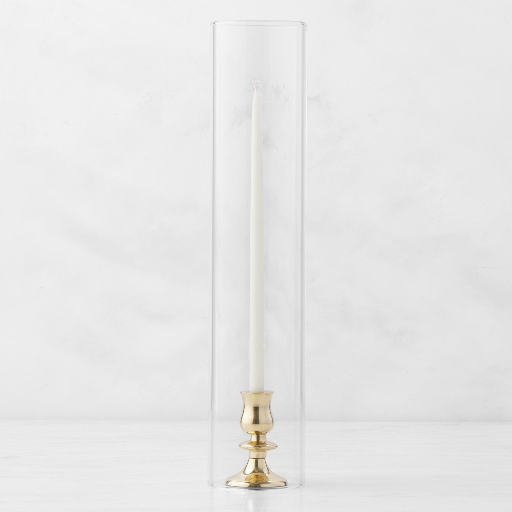 Hurricane Glass Taper Holders