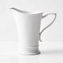 Williams Sonoma Ceramic Teramo Jug, White