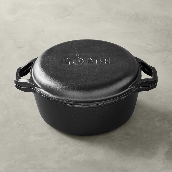 Lodge Chef Collection Double Dutch Oven 6-Qt.