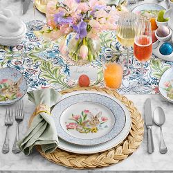 Garden Flowers Salad Plates, Set of 4