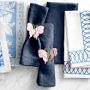Vintage Floral Jacquard Napkins, Set of 4