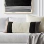 Italian Boiled Wool Stripe Pillow Cover