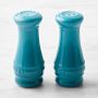Le Creuset Salt & Pepper Shakers, Carribean