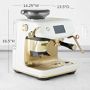 Breville Barista Touch Impress Espresso Machine Brass Collection