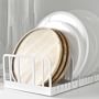 Hold Everything Metal Powder Coat Lid Organizer