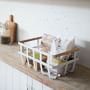 Yamazaki Home Tosca Dual Handle Storage Basket