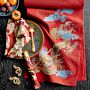 Lunar Dragon Embroidered Napkins, Set of 4