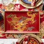 Lunar Dragon Large Rectangular Platter