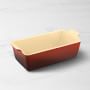 Le Creuset Heritage Stoneware  Loaf Pan, Small, Red