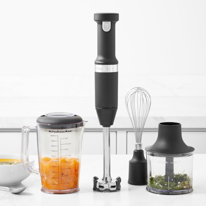 KitchenAid® Cordless Variable Speed Hand Blender, Black