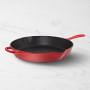 Le Creuset Signature Enameled Cast Iron Deep Skillet, 13", Red