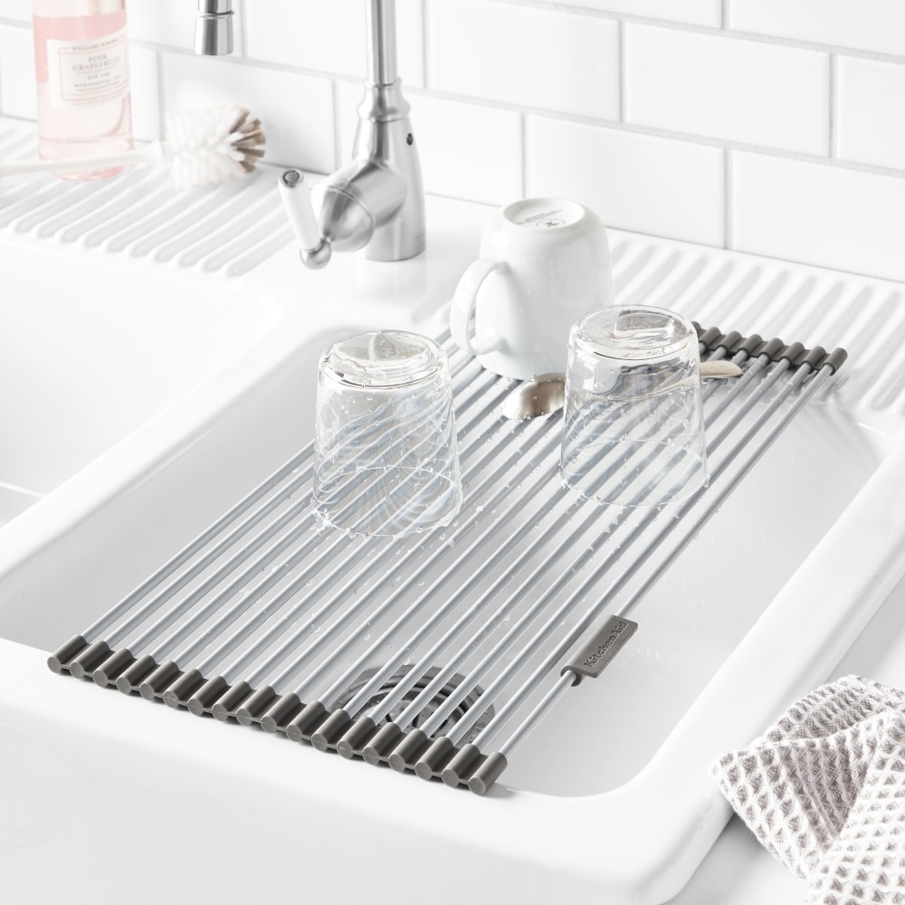 KitchenAid® Rolling Drying Rack, Grey, 10" X 20 1/2"