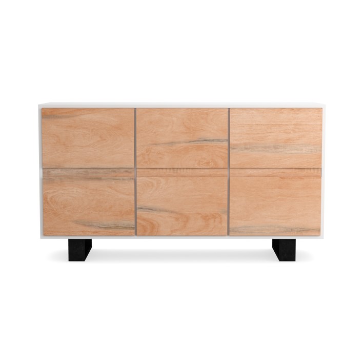Dorset 3 Door Media Console, Wood