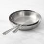 All-Clad D3® Tri-Ply Stainless-Steel French Skillet Set, 9" & 11"