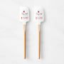 No Kid Hungry&#174; Tools for Change Silicone Wood Spatula, Tiny Chef, set of 2 Minis