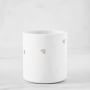 Williams Sonoma Honeycomb Marble Utensil Holder