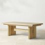 San Clemente Outdoor Natural Teak Rectangular Dining Table (84&quot;)