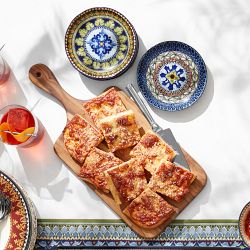 Sicily Ceramic Appetizer Plates, Set of 4