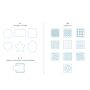 Williams Sonoma Stencil Cookie Decorating Kit, Set of 18