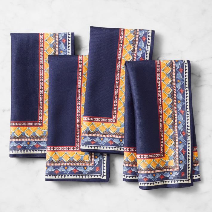 Milazzo Sicily Napkins, Set of 4