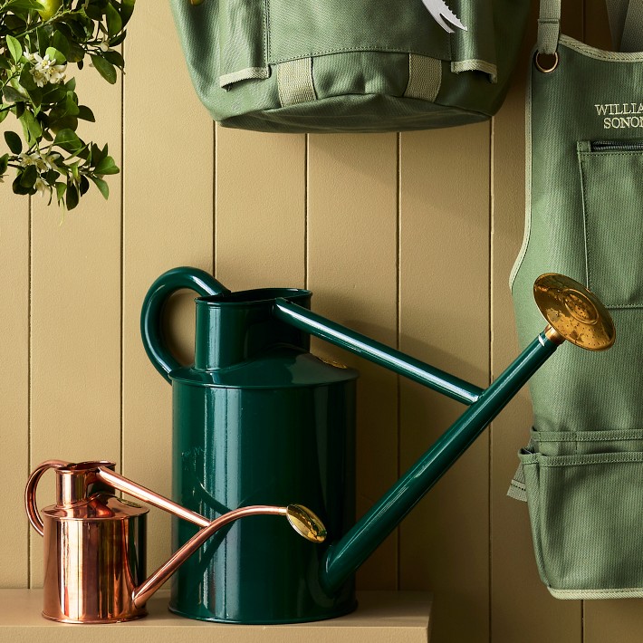 Haws Watering Can, Green | Williams Sonoma