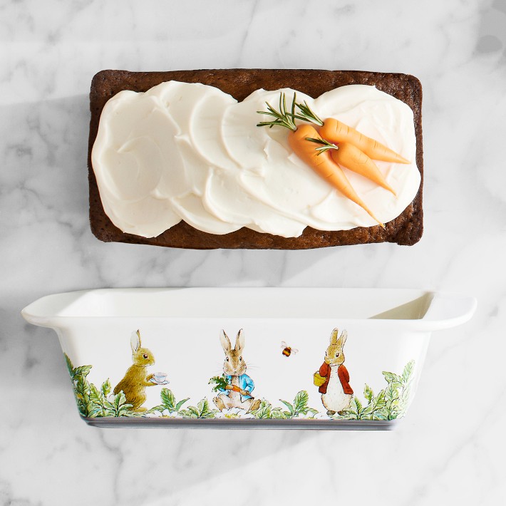 Peter Rabbit™ Ceramic Loaf Pan | Williams Sonoma