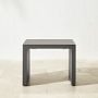 Larnaca Slate Grey Metal Outdoor Side Table (24&quot;)