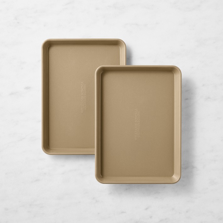 Williams Sonoma Goldtouch® Silicone Nonstick Quarter Sheet Pan, set of 2