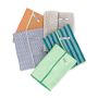 Full Circle Renew Essential Recycled Microfiber Cloths, Set of 5