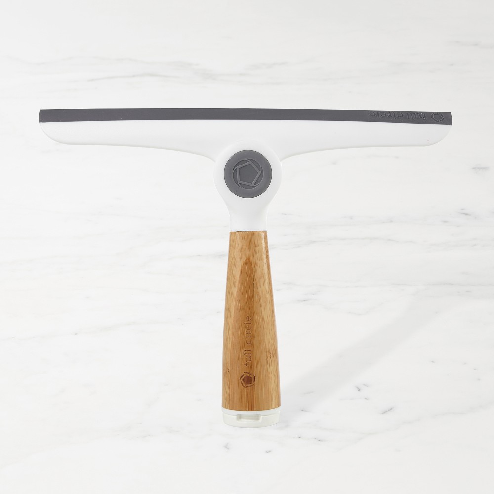 Full Circle Wipe Out Pivoting Squeegee, White