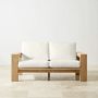 Larnaca Outdoor Natural Teak Loveseat (68&quot;)
