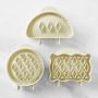 Williams Sonoma Classic Mini Hand Pie Moulds, Set of 3