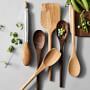 Williams Sonoma Walnut Wood Spoons, Set of 4