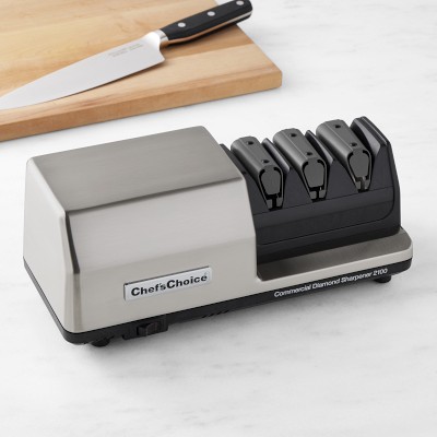 Chef sChoice 2100 Commercial Electric Knife Sharpener Williams Sonoma
