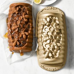 Nordic Ware Nonstick Cast Aluminum Honey Hive Loaf Pan