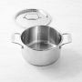 All-Clad Simply Strain Stainless-Steel Multipot with Strainer, 6-Qt.