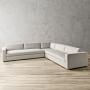 Carlton Square Arm 3-Piece L-Shape Sectional (131&quot;-135&quot;)